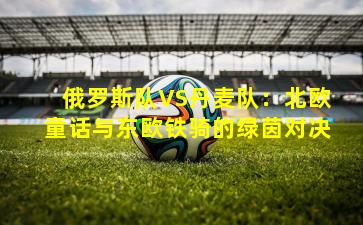 俄罗斯队VS丹麦队：北欧童话与东欧铁骑的绿茵对决